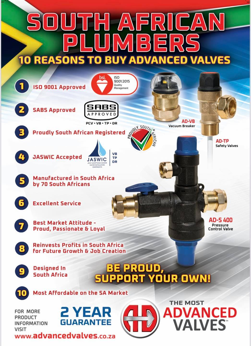 Geyser products for plumbers
