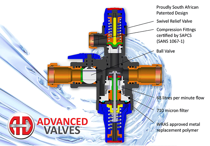 Internal of pressure control valve
